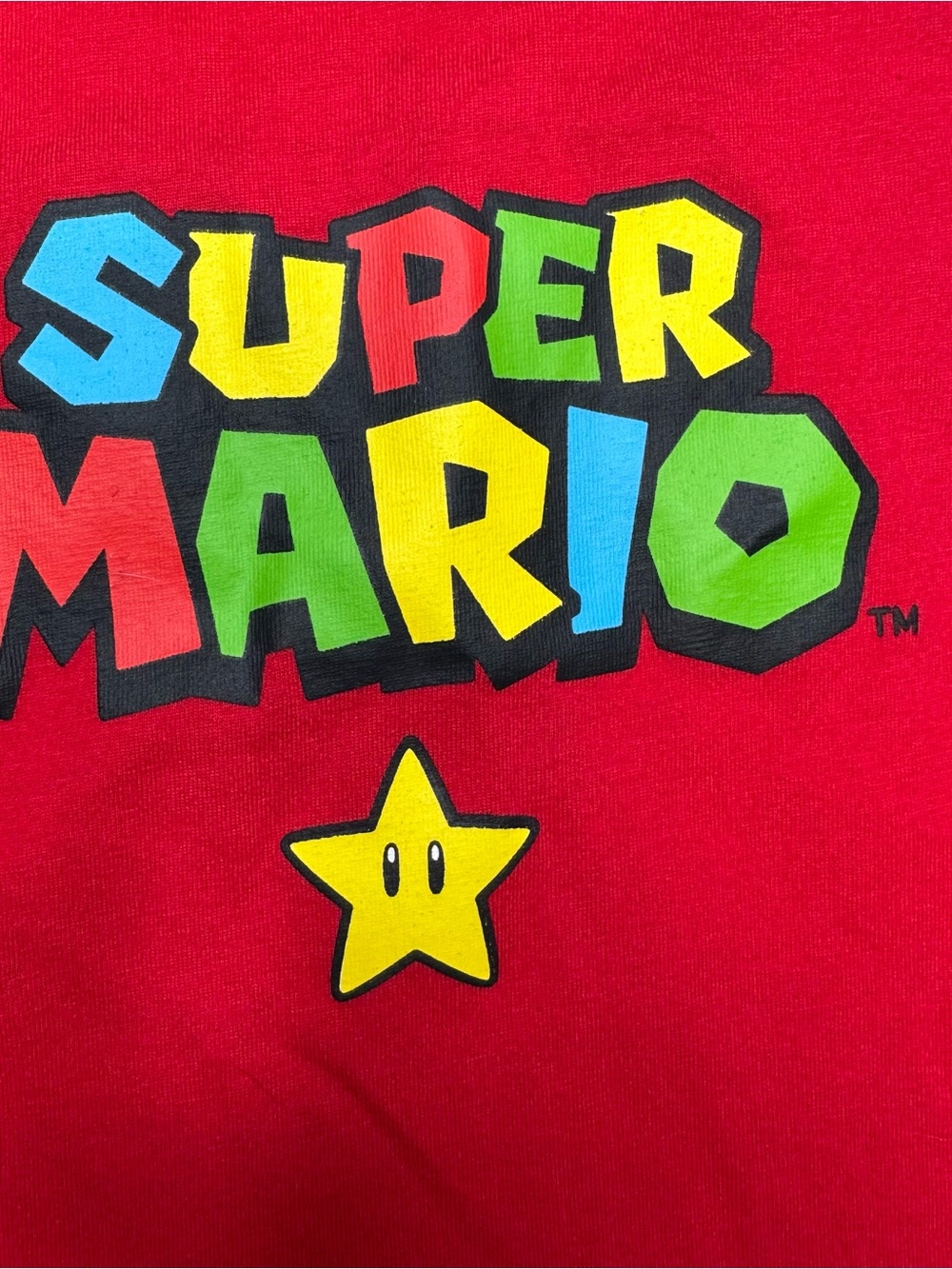 Super Mario Tank Top Red Size 7 - Picture 14 of 16